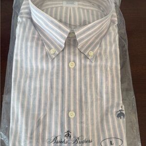 (055) Brooks Brothers Men's Dress Shirt
